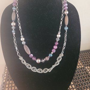 NWOT Chico's Necklace and bracelet set